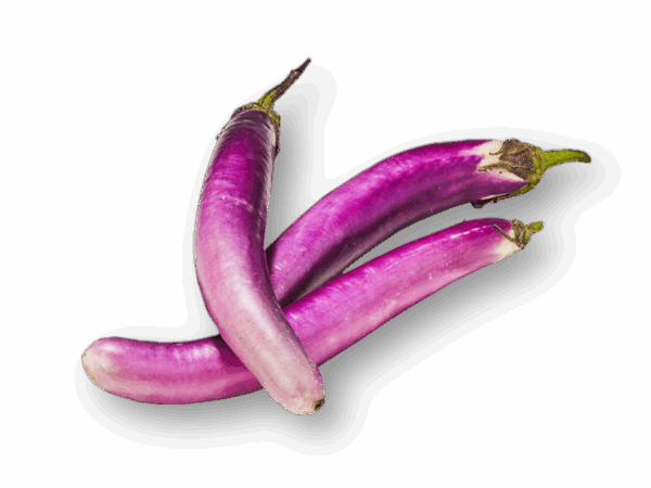 Finger-Aubergine